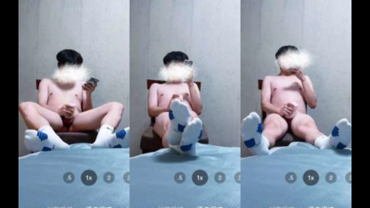 第三视角记录自己撸射