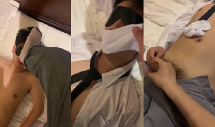 醉酒朋友玩脚TK撸换装