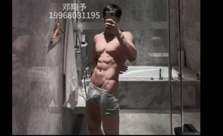 抖音健身肌肉帅哥网红 张君雅